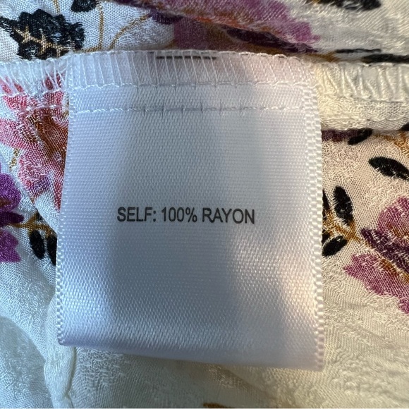 Jane & Delancey Peasant Boho Top sz Large - Picture 9 of 9